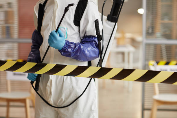 Professional Biohazard Cleanup technician working in Ripon, WI